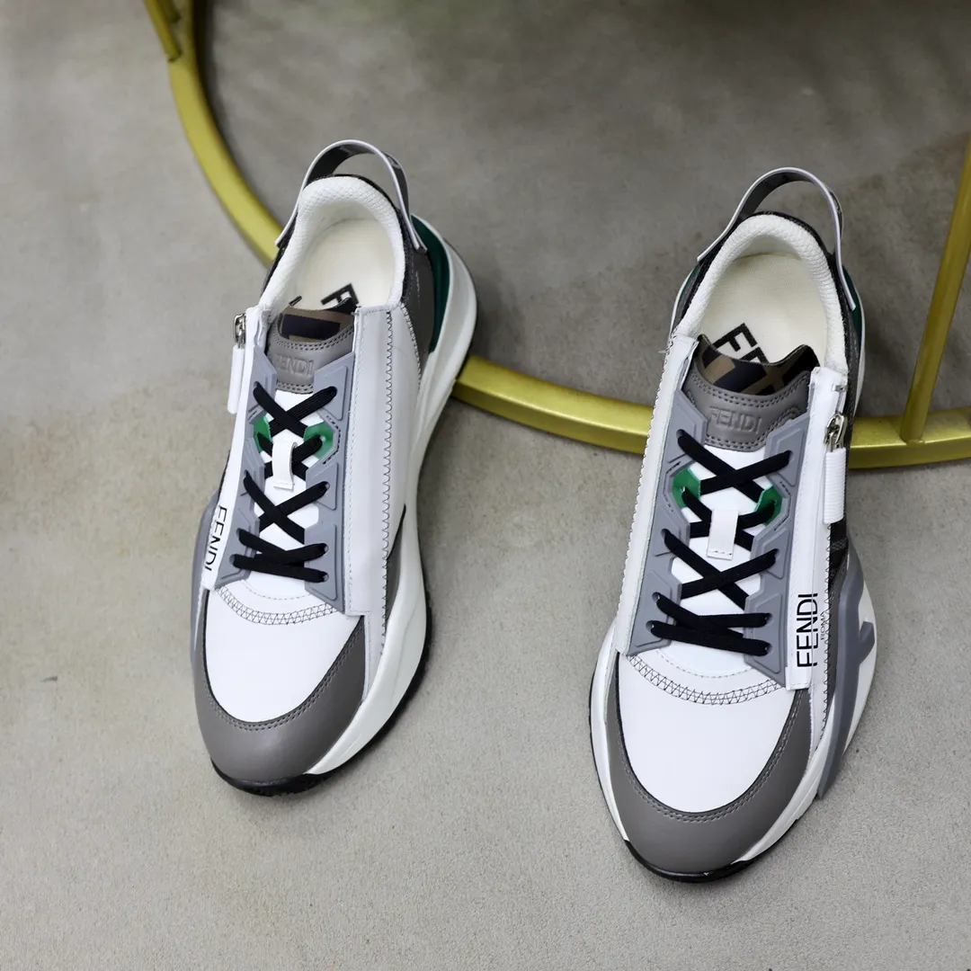 Men's men's shoes 290🔥Brand: FENDI Size: 38-44 (45, 46 customized) Grade: Original quality High version Material: Imported cowhide ➕ High-quality and comfortable lining Original lightweight non-slip outsole Style category: Travel Fashion casual shoes Versatile trend